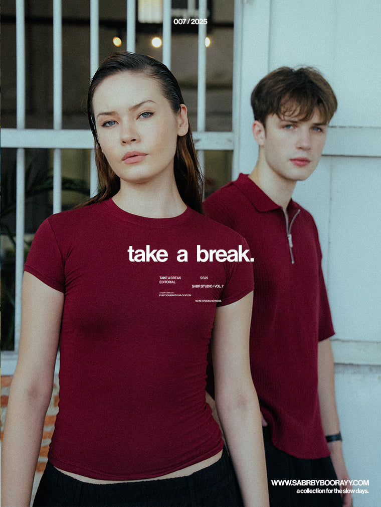 take a break.