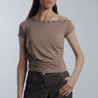 Article 113 // Eyelet Top
