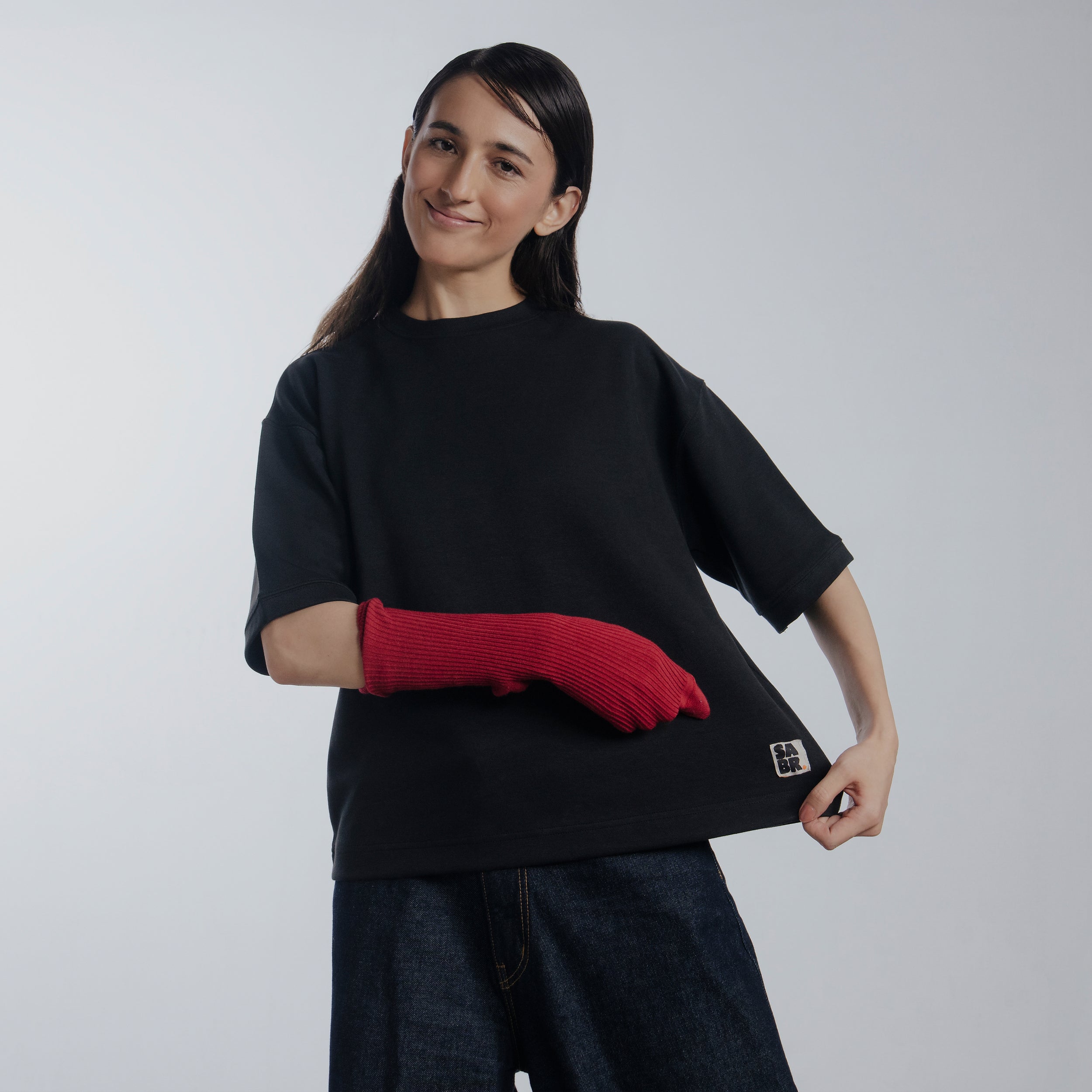Article 108 // oversized compact sweatshirt