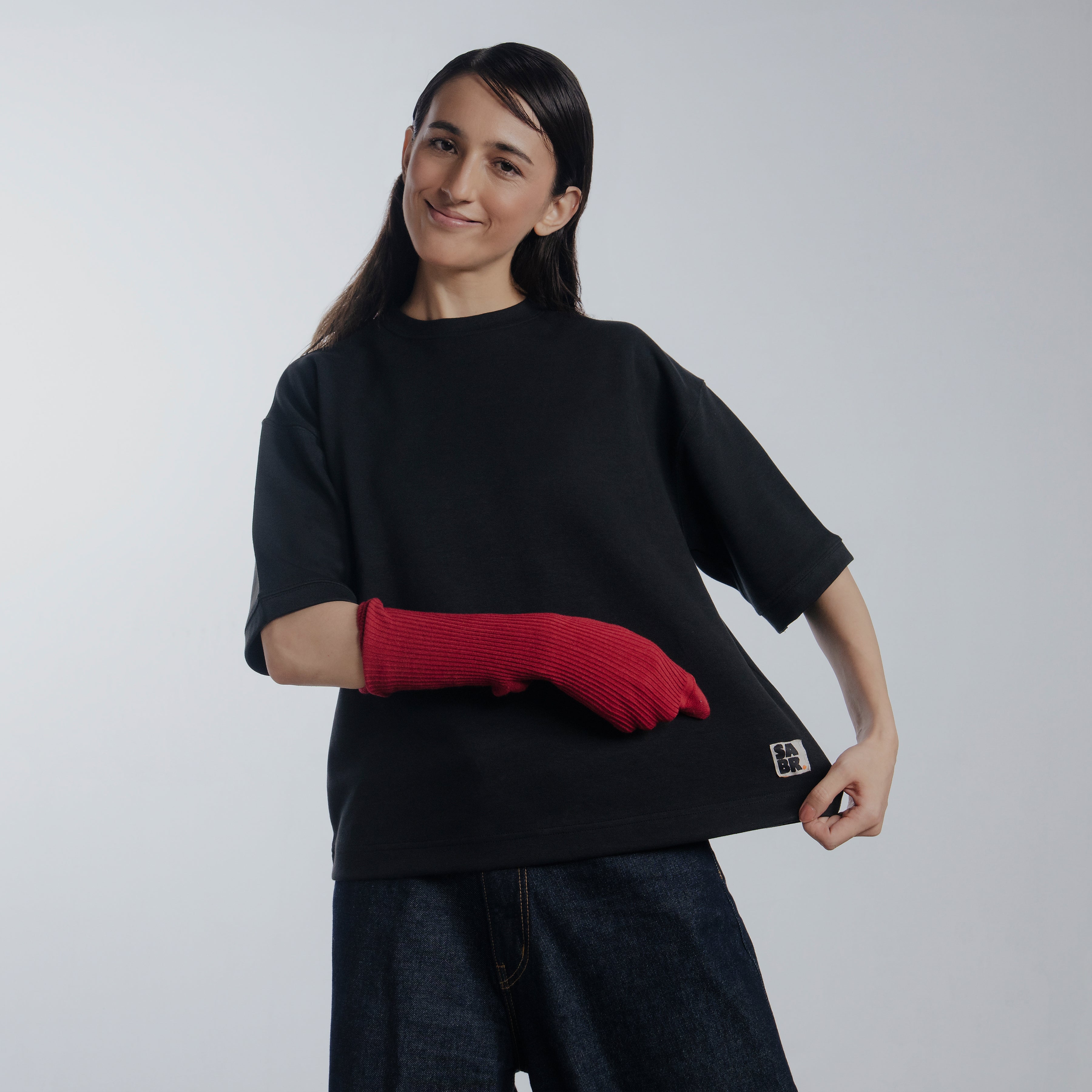 Article 108 // oversized compact sweatshirt