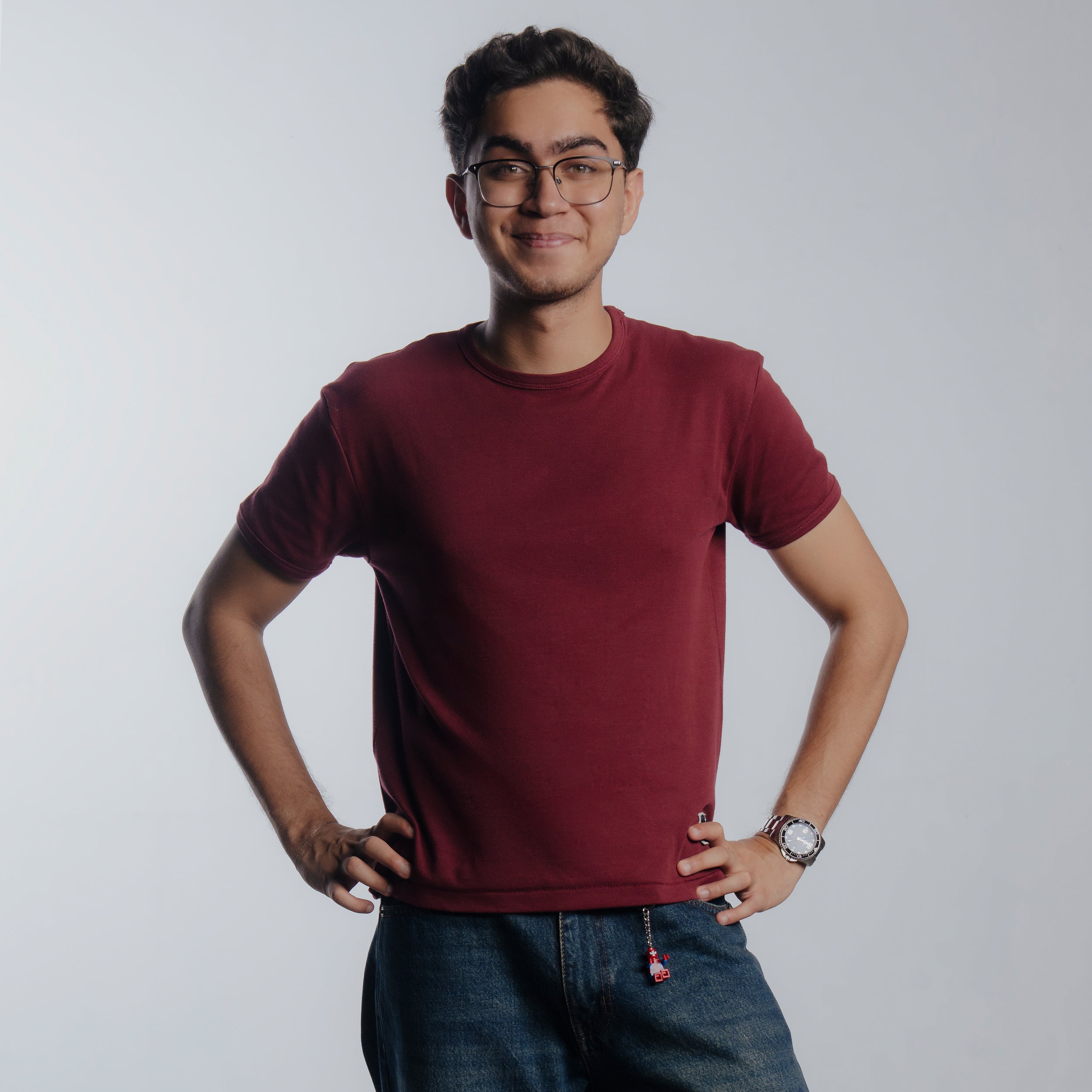 Article 110 // Slim Cropped Shirt
