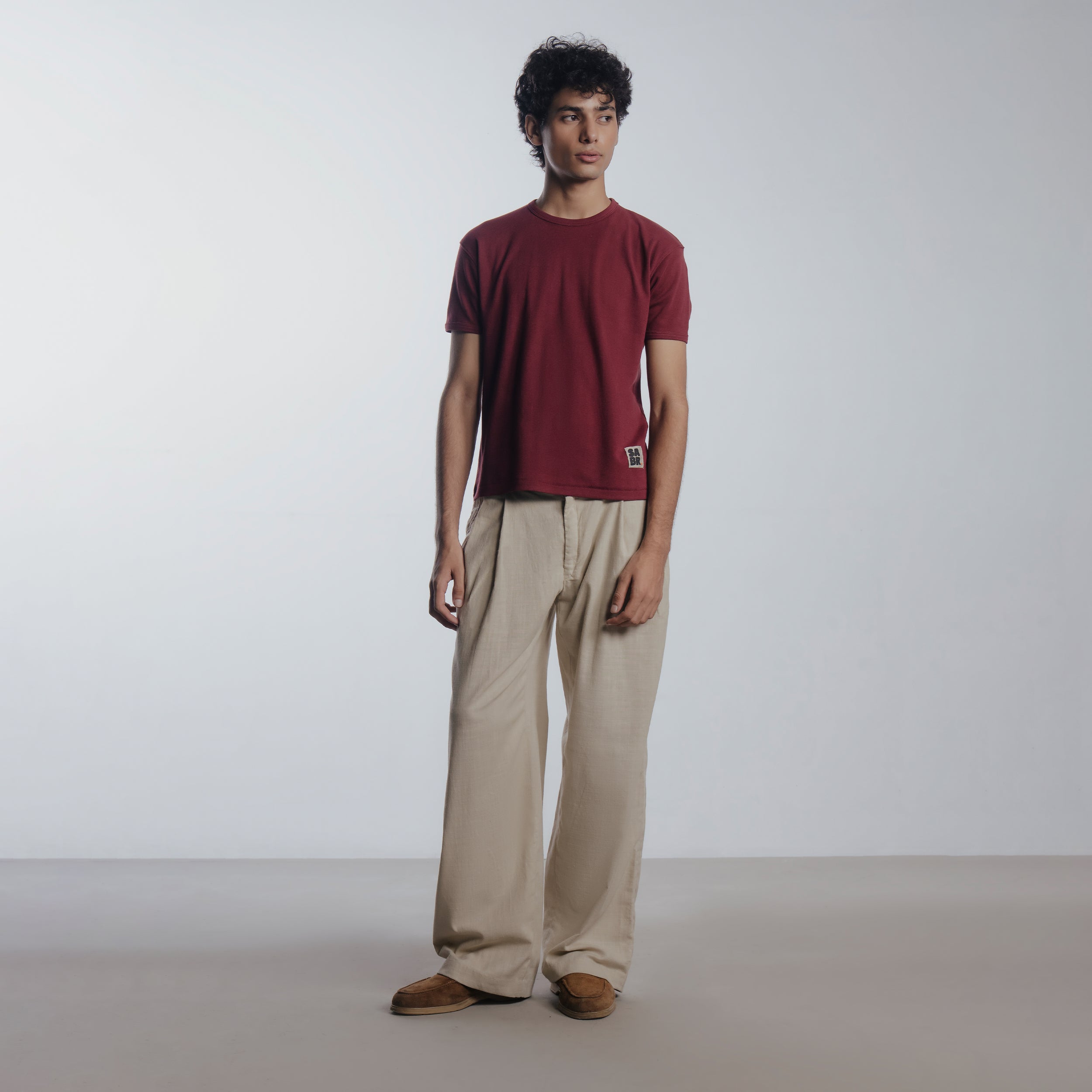 Article 110 // Slim Cropped Shirt