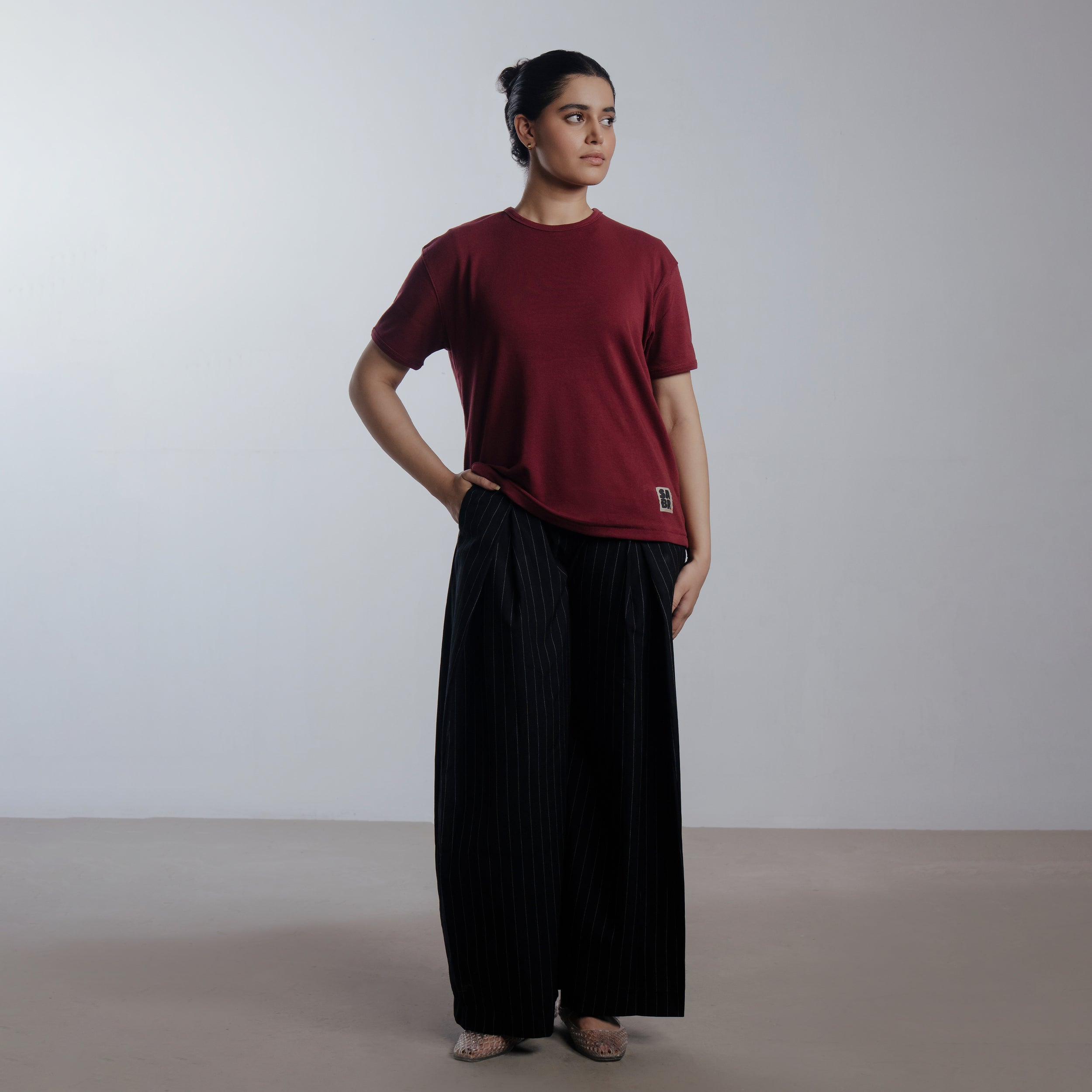 Article 110 // Slim Cropped Shirt