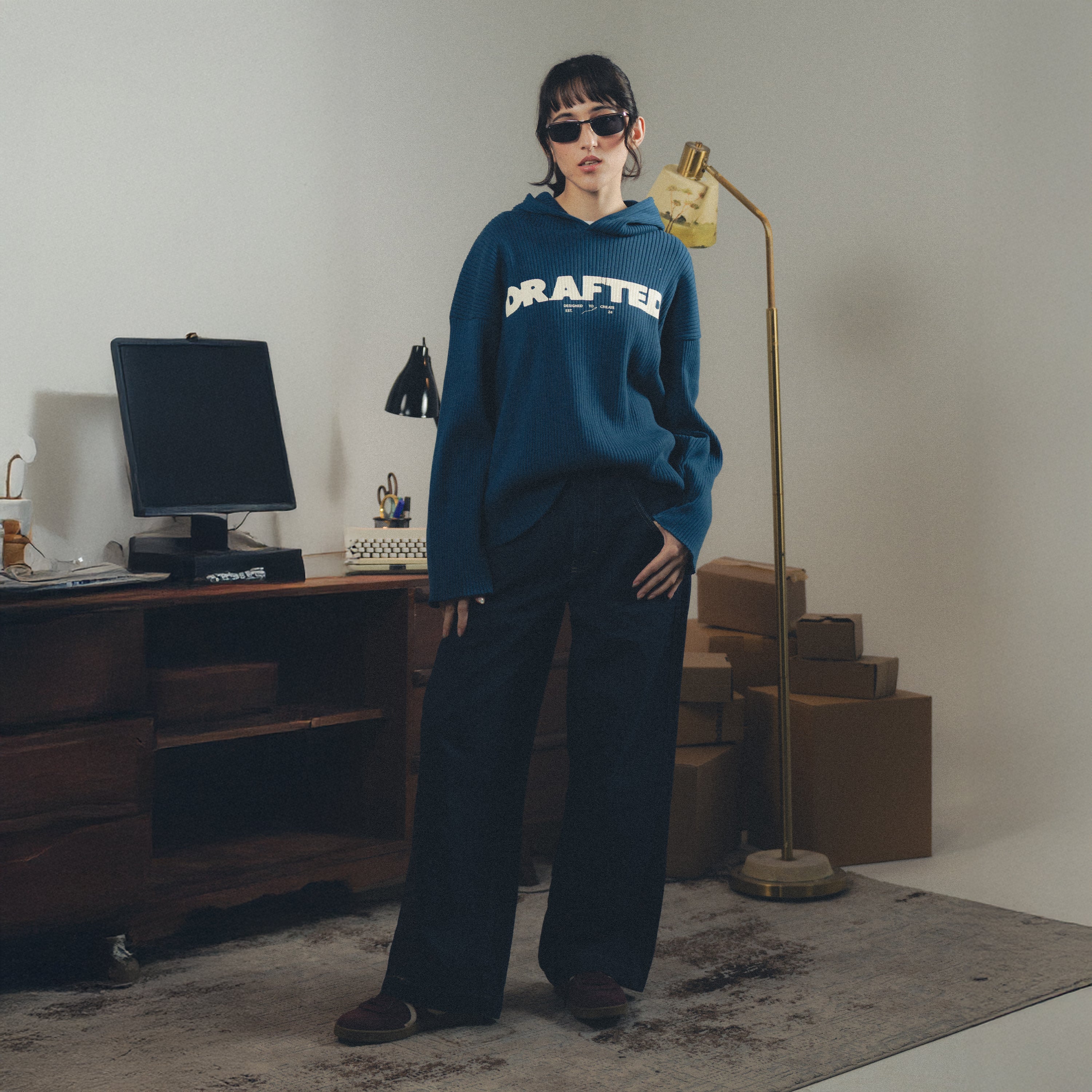 Article 064 // DRAFTED Ribbed Hoodie