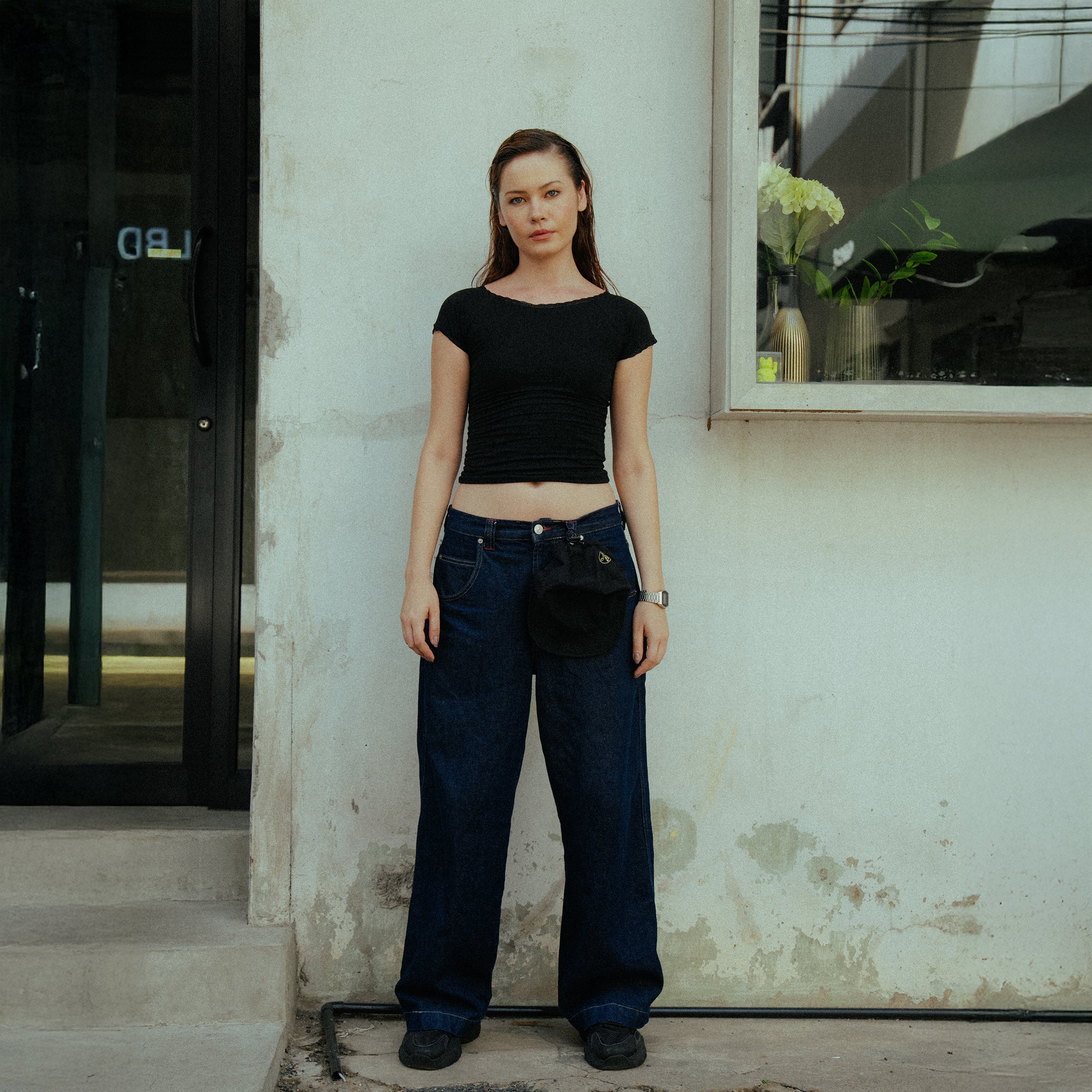 Article 050 // Black Lace Top