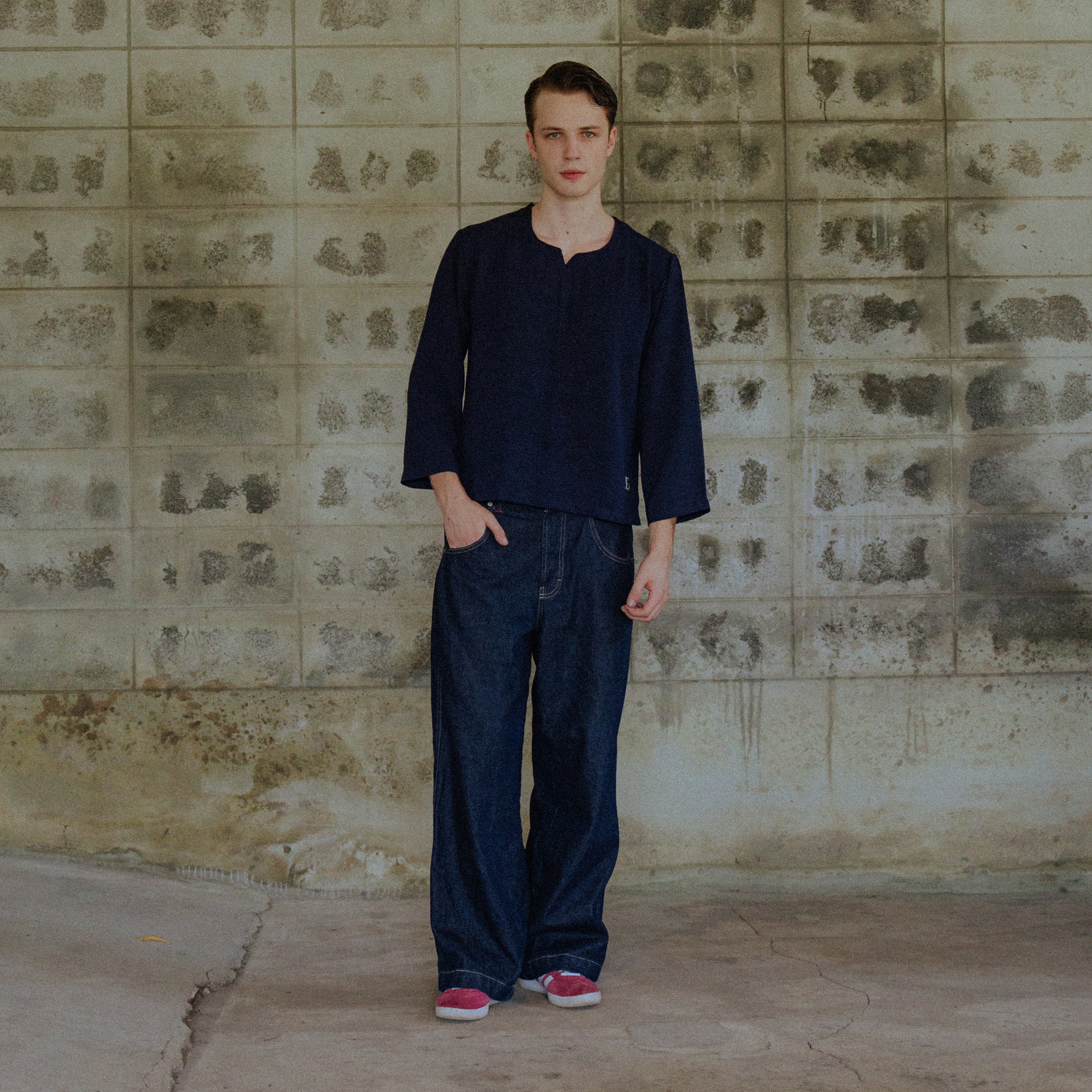 Article 051 // Textured Flow Shirt