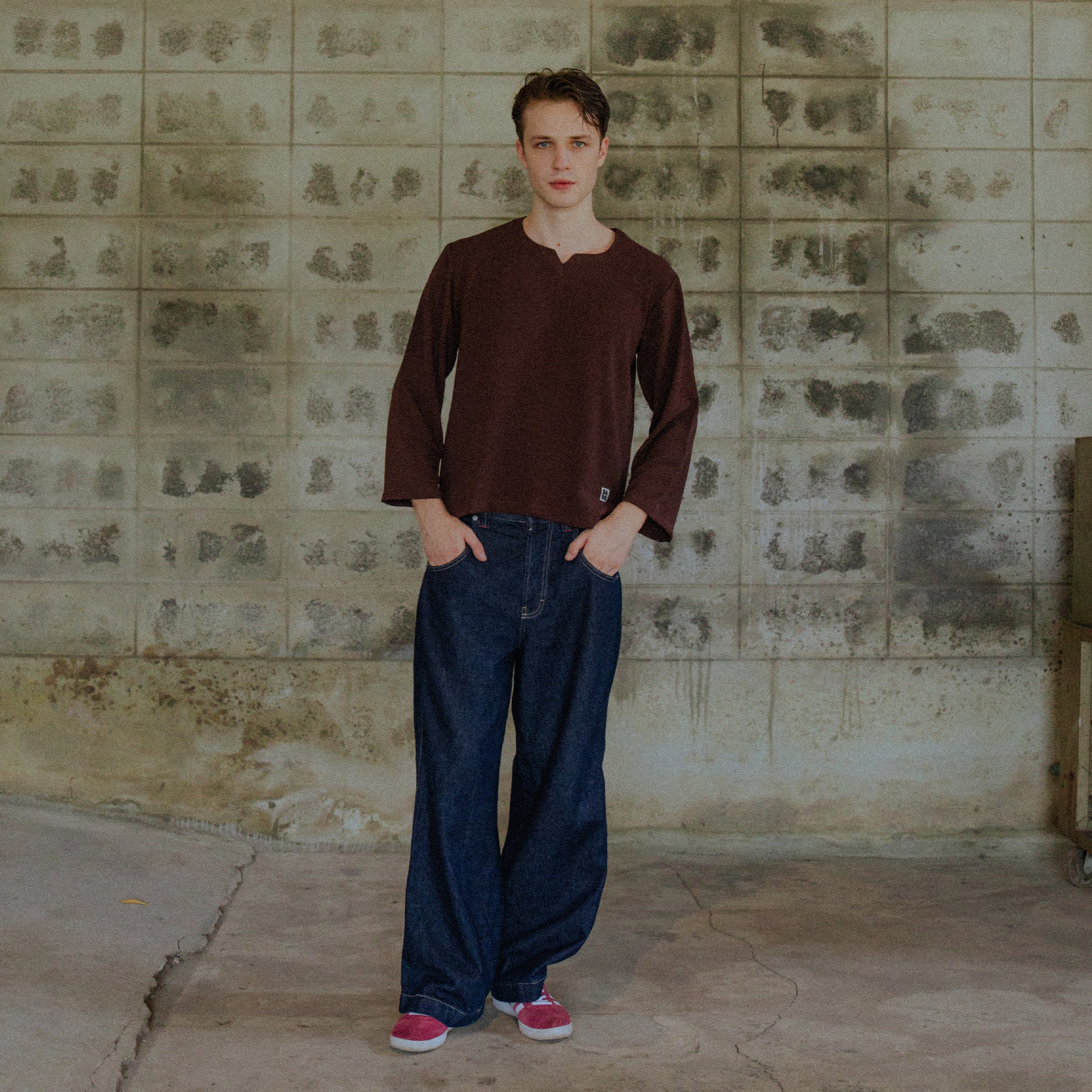 Article 053 // Textured Flow Shirt