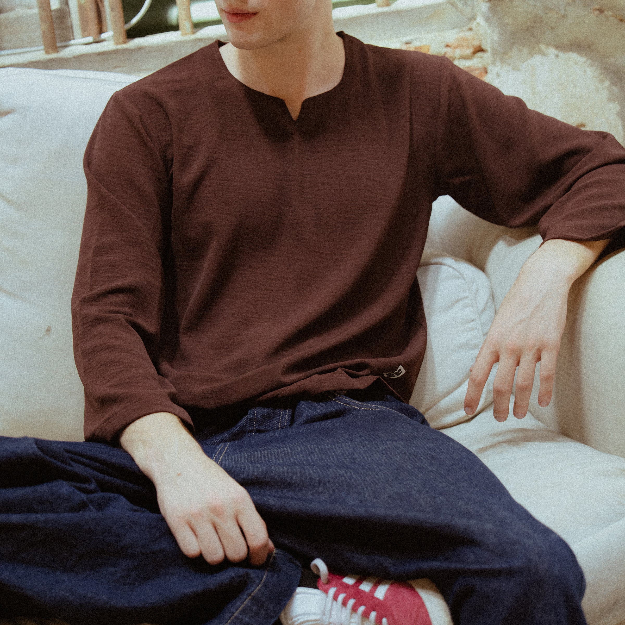 Article 053 // Textured Flow Shirt