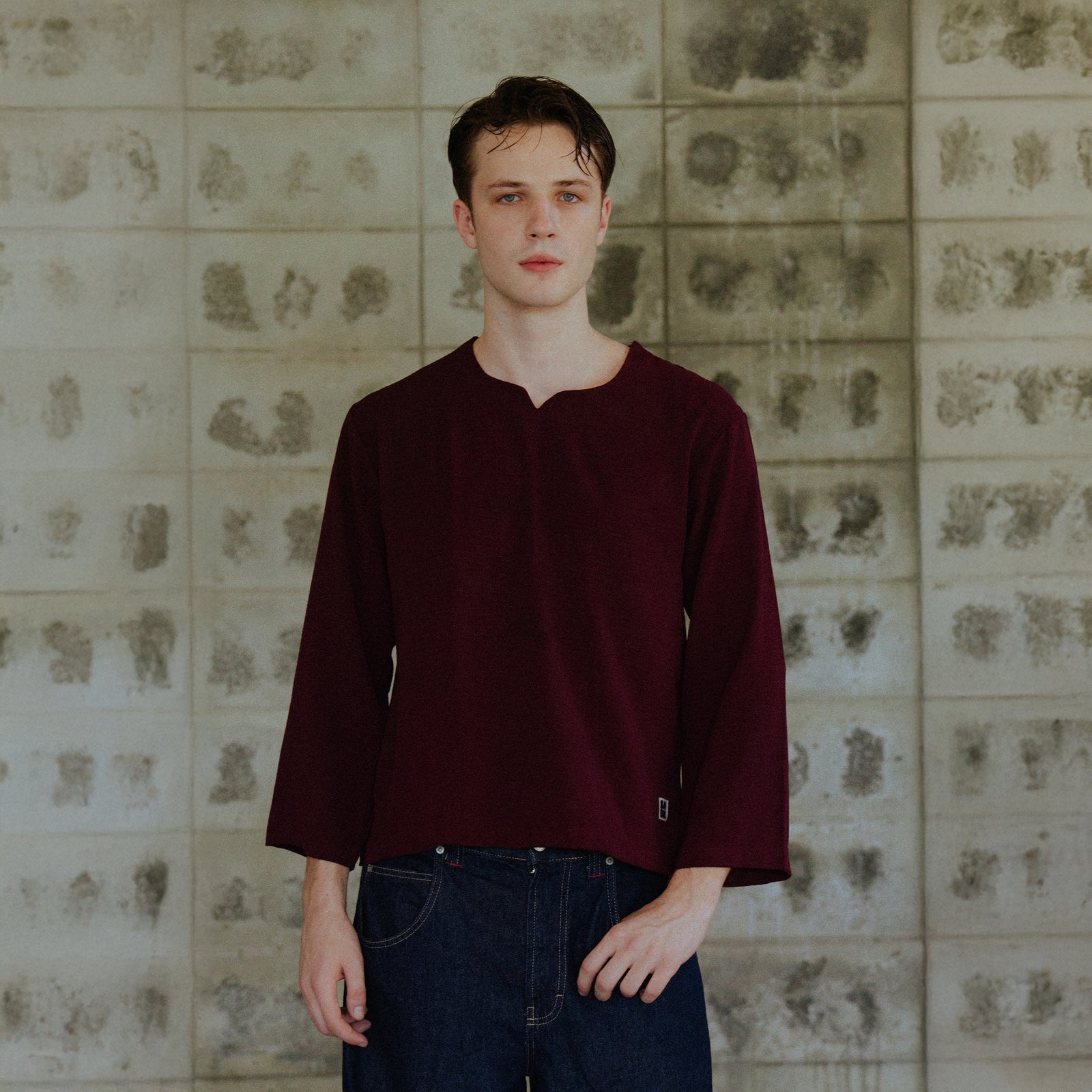 Article 052 // Textured Flow Shirt