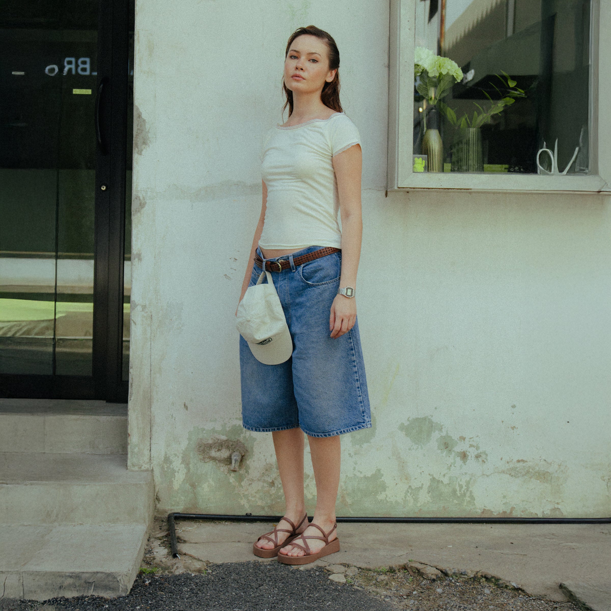 Article 049 // Cream Lace Top