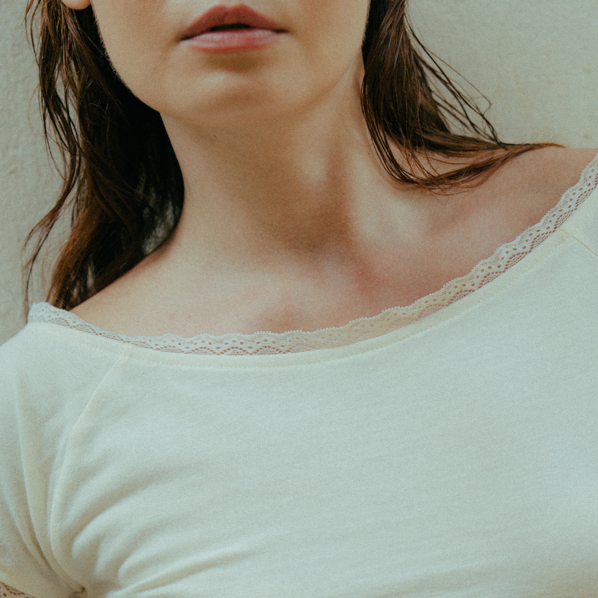 Article 049 // Cream Lace Top