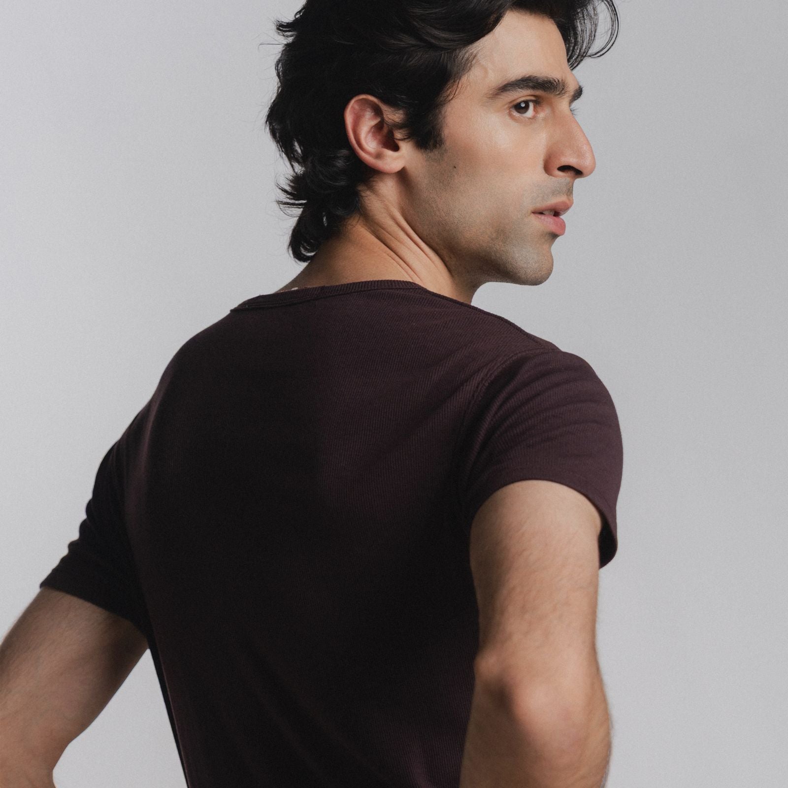 Article 094 // ribbed short sleeve henley