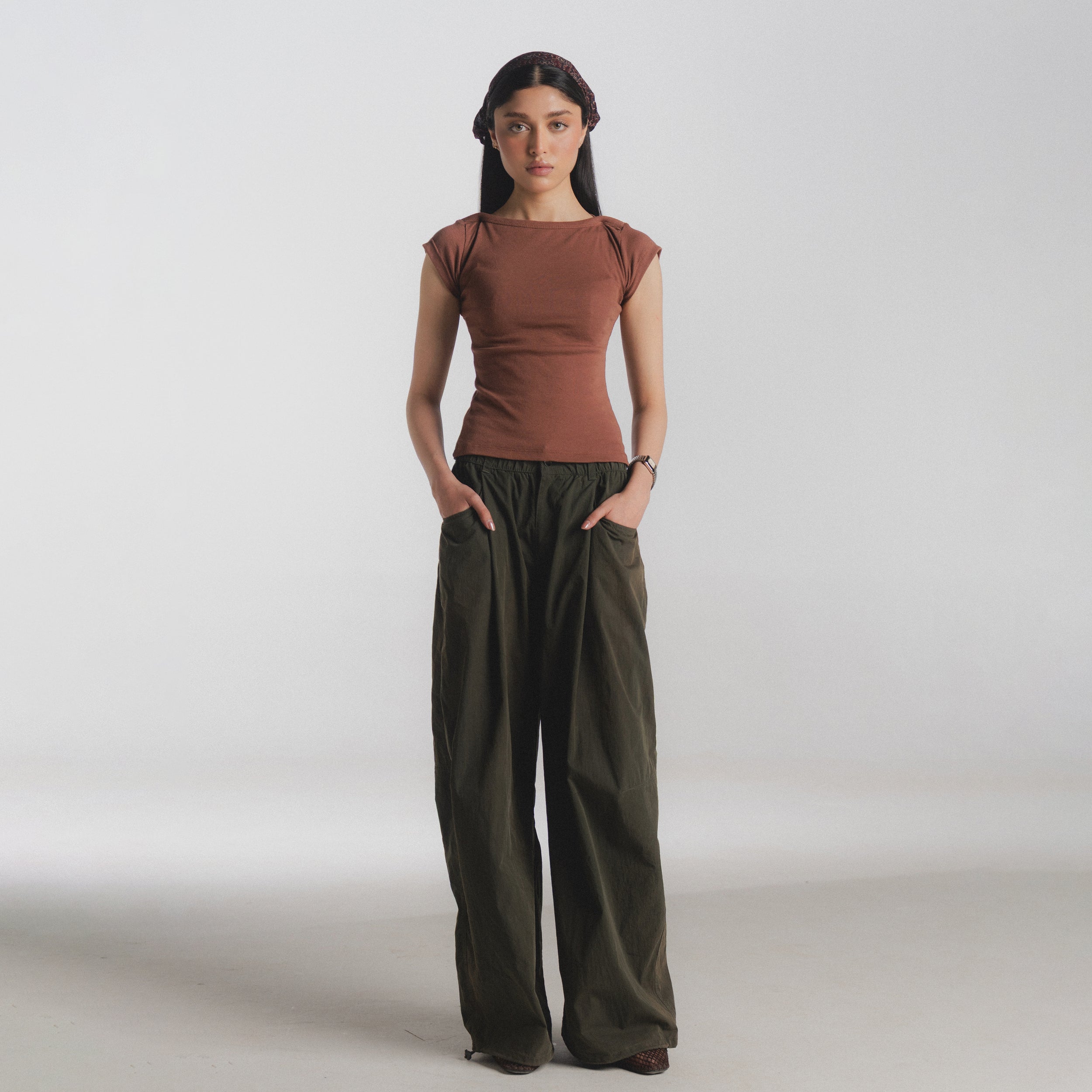 Article 089 // ribbed boatneck top