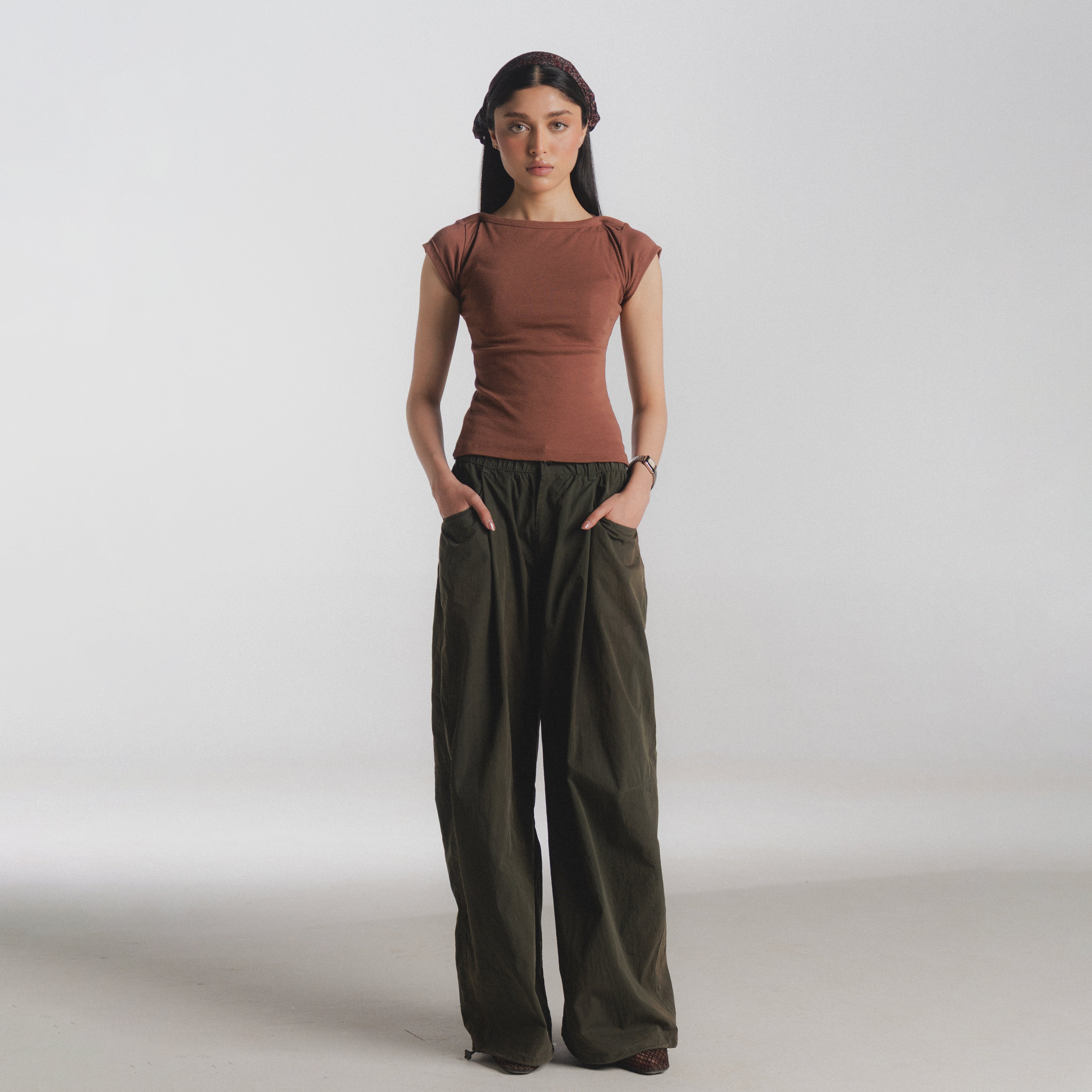 Article 089 // ribbed boatneck top