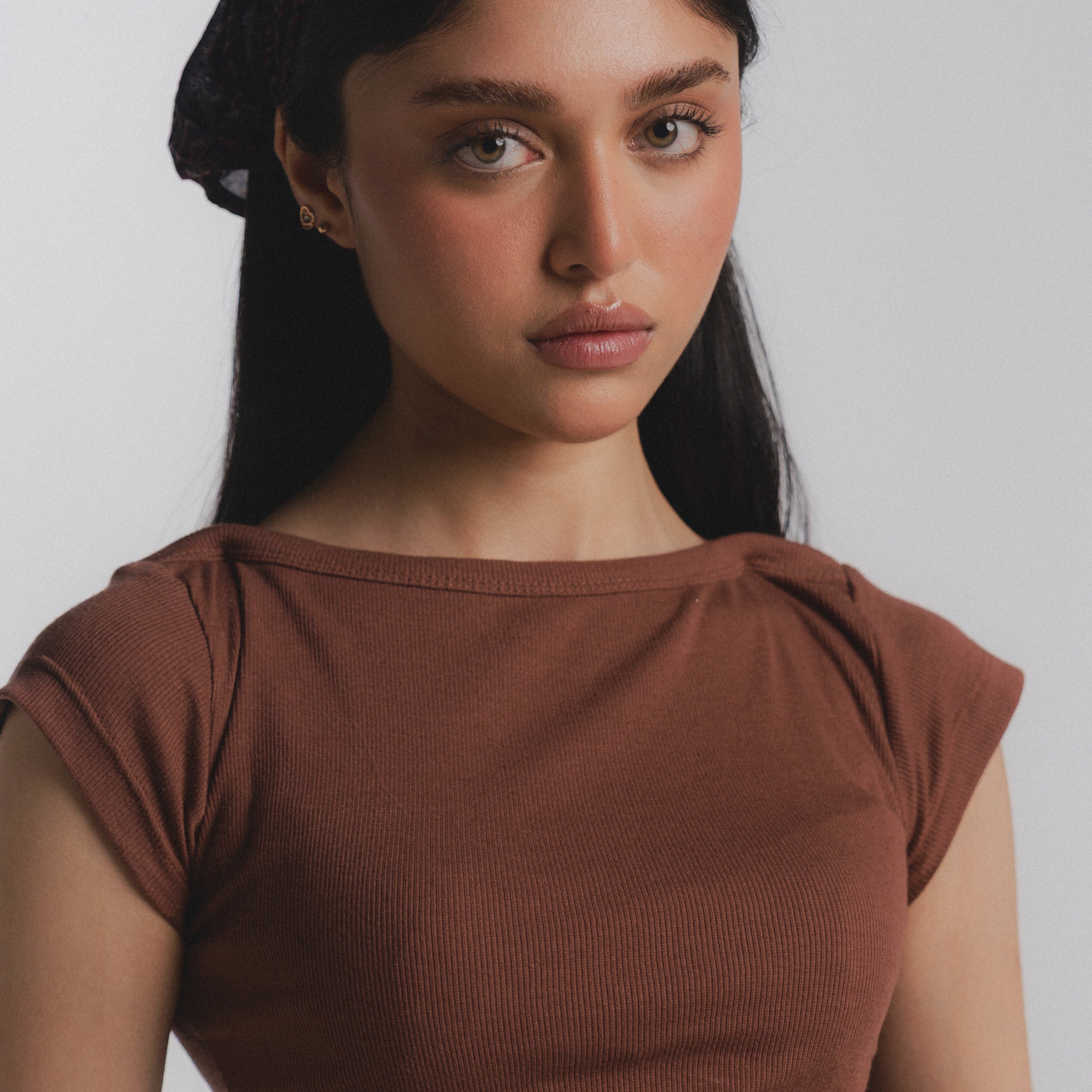 Article 089 // ribbed boatneck top