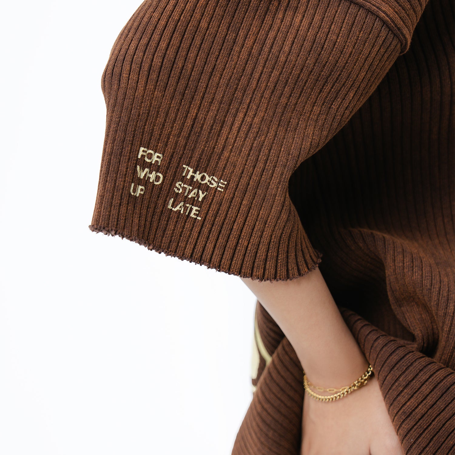 Article 032 // DRAFTED Ribbed Jersey