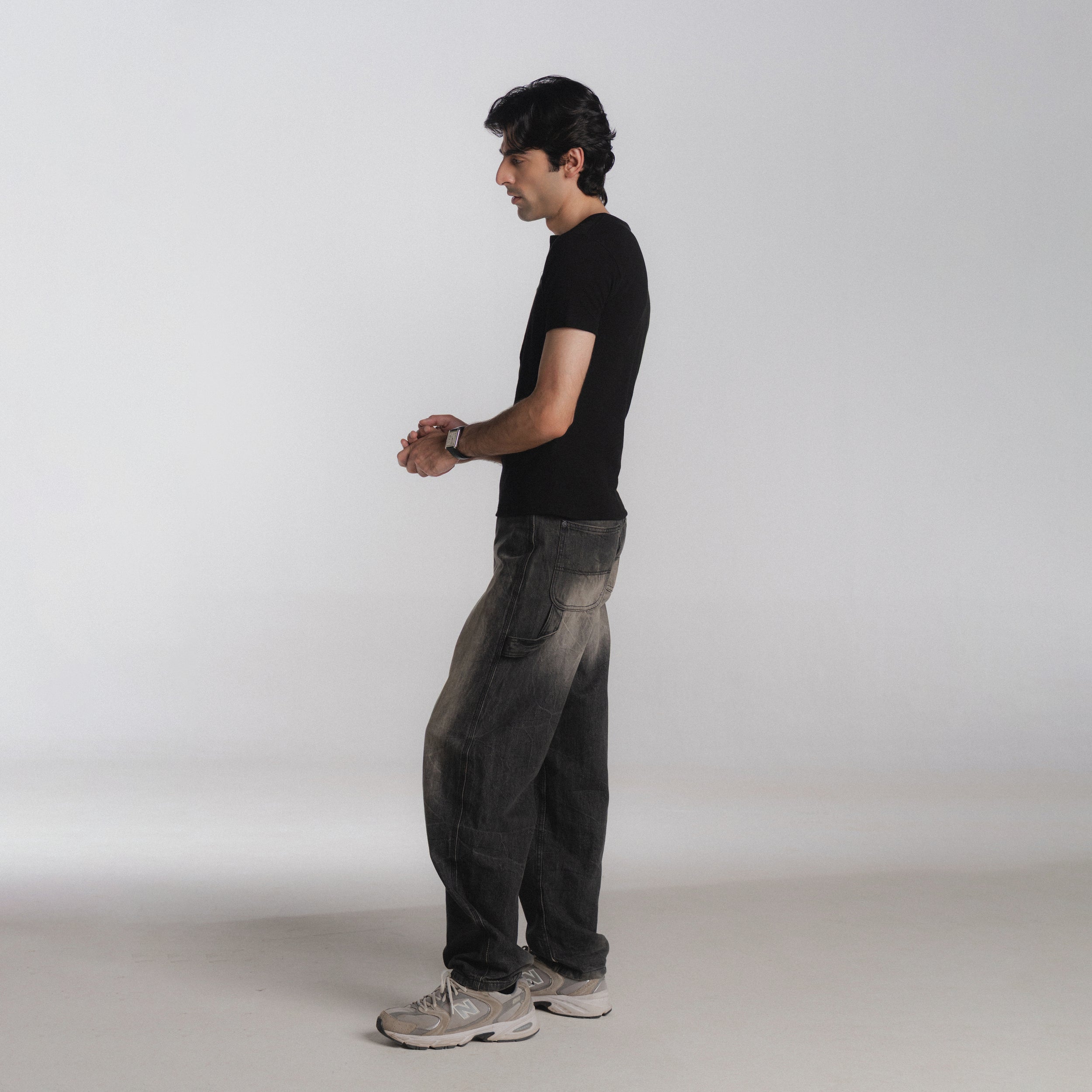 Article 093 // ribbed short sleeve henley