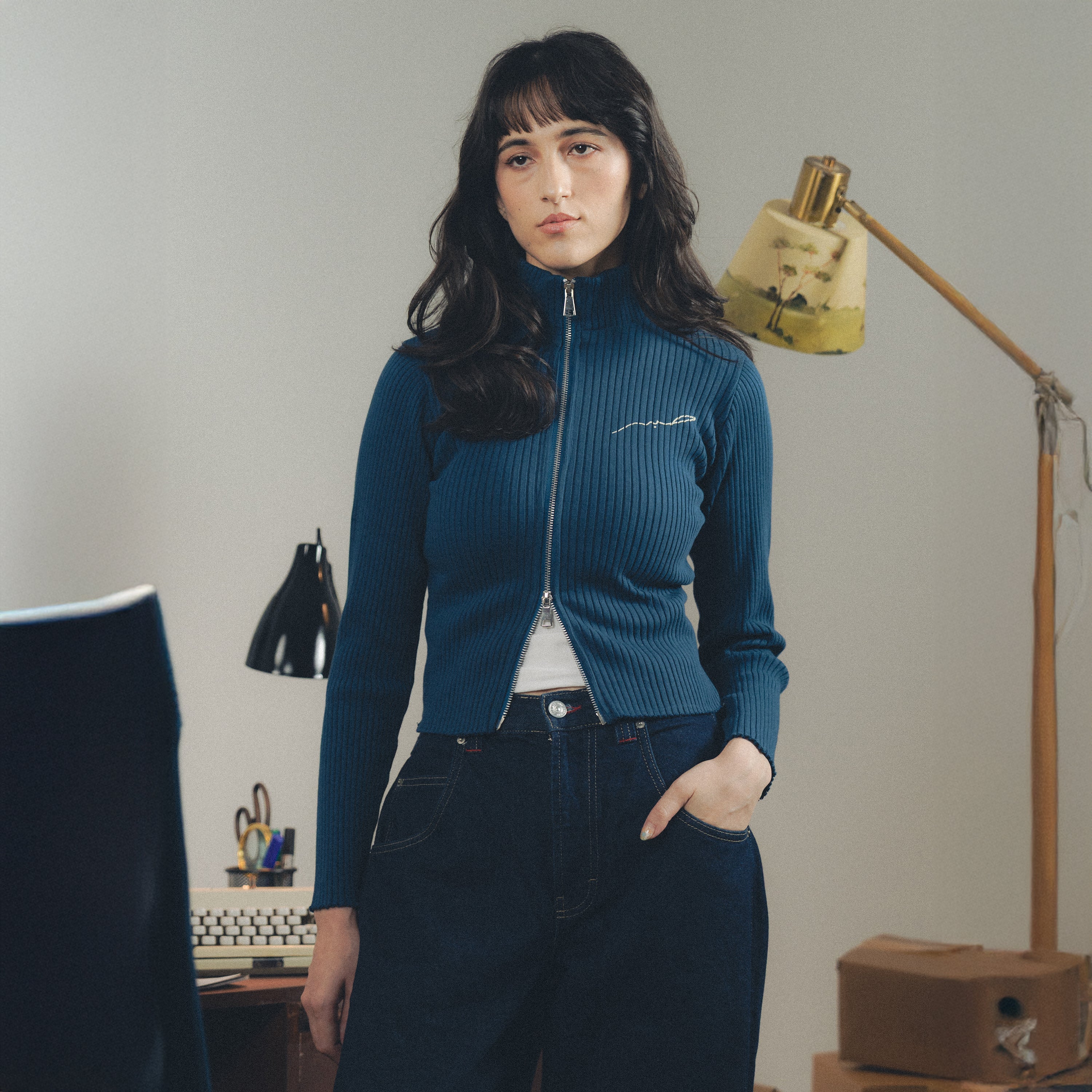 Article 067 // DRAFTED Ribbed Jacket