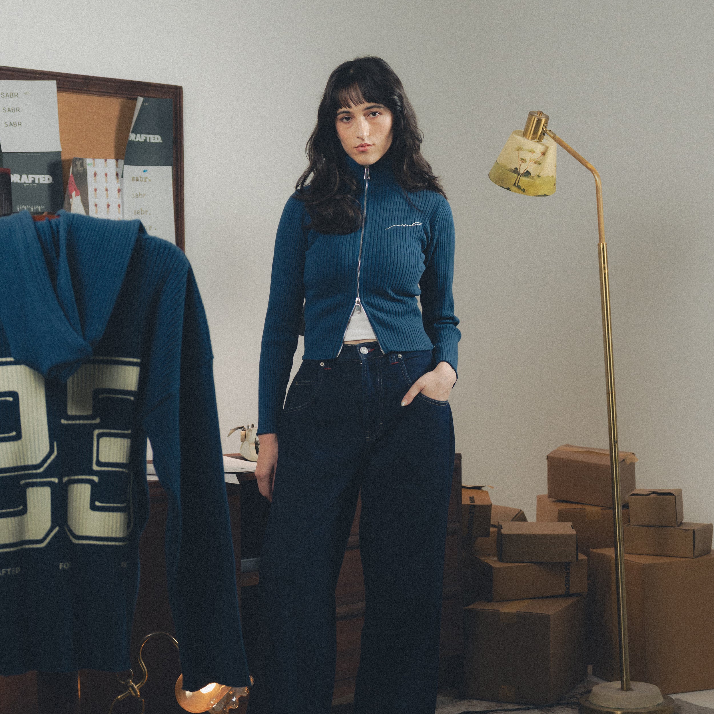 Article 067 // DRAFTED Ribbed Jacket