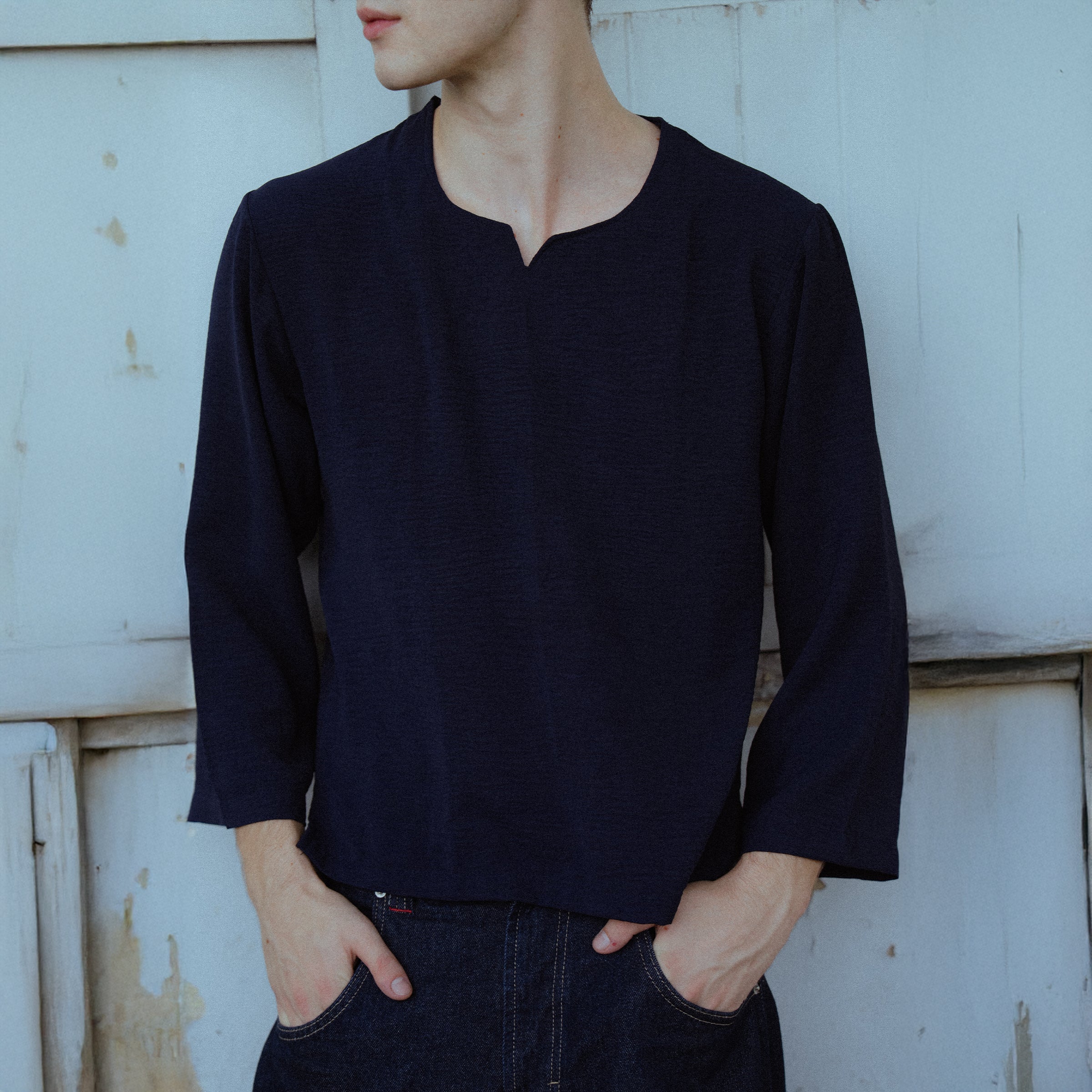 Article 051 // Textured Flow Shirt
