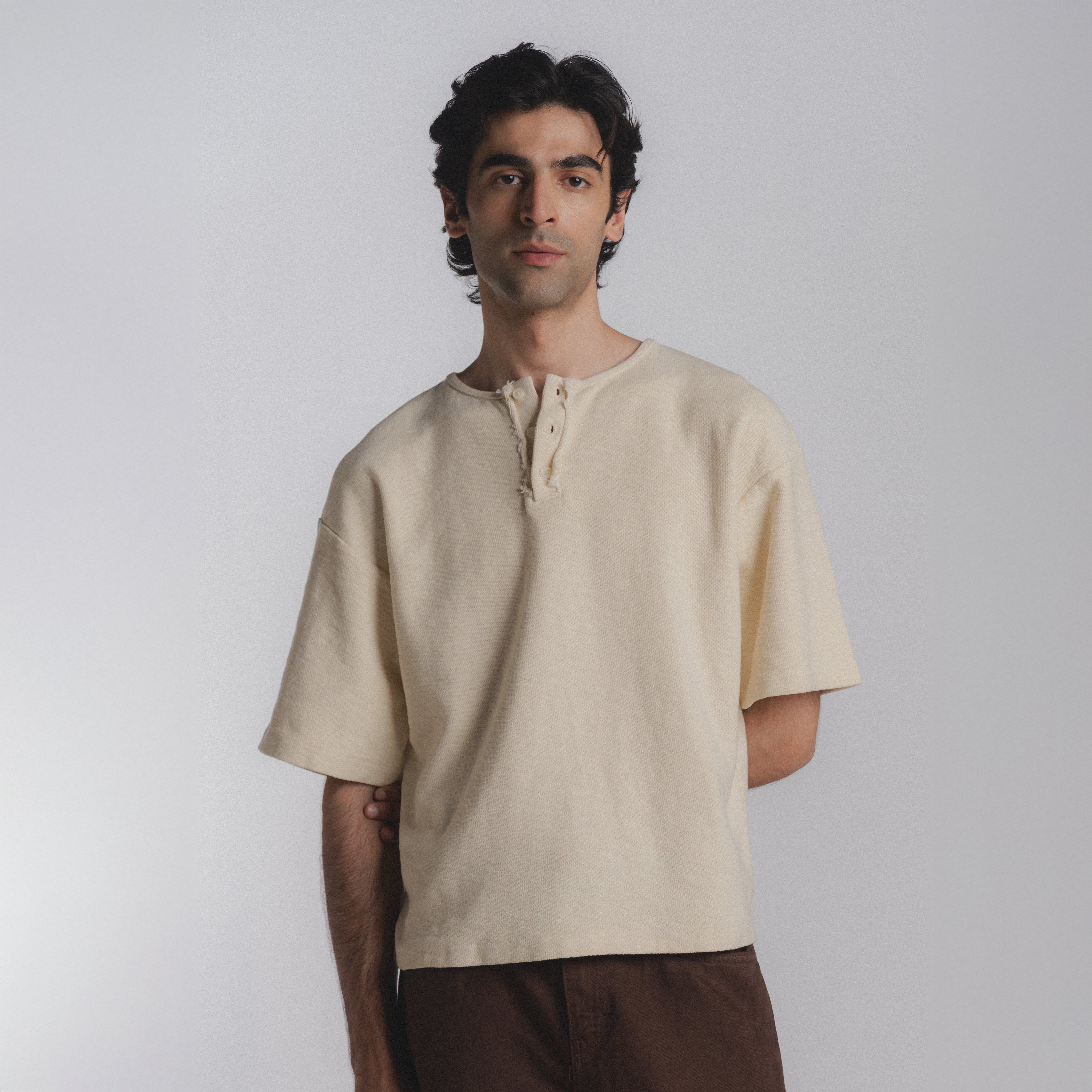 Article 086 // oversized slub henley