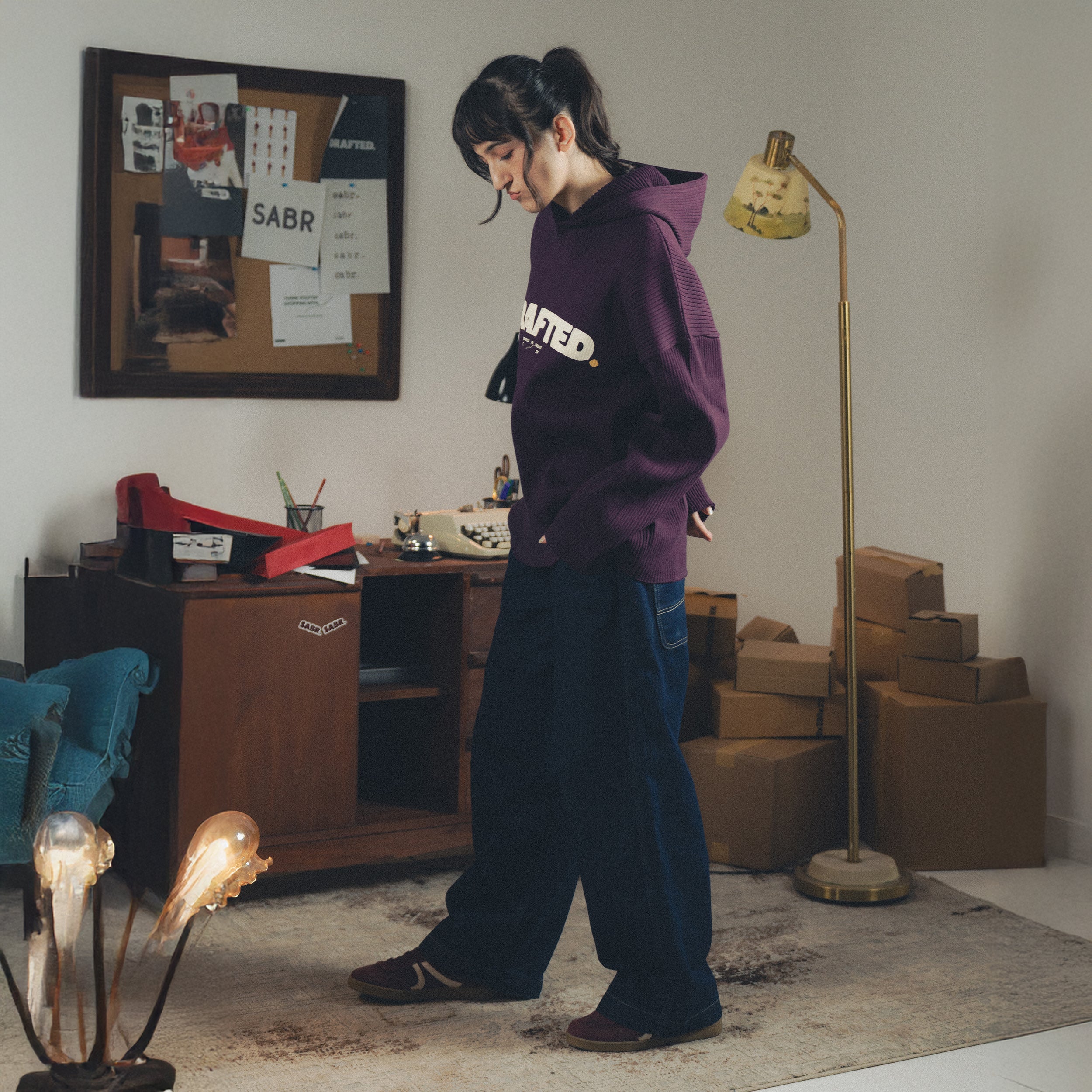 Article 065 // DRAFTED Ribbed Hoodie