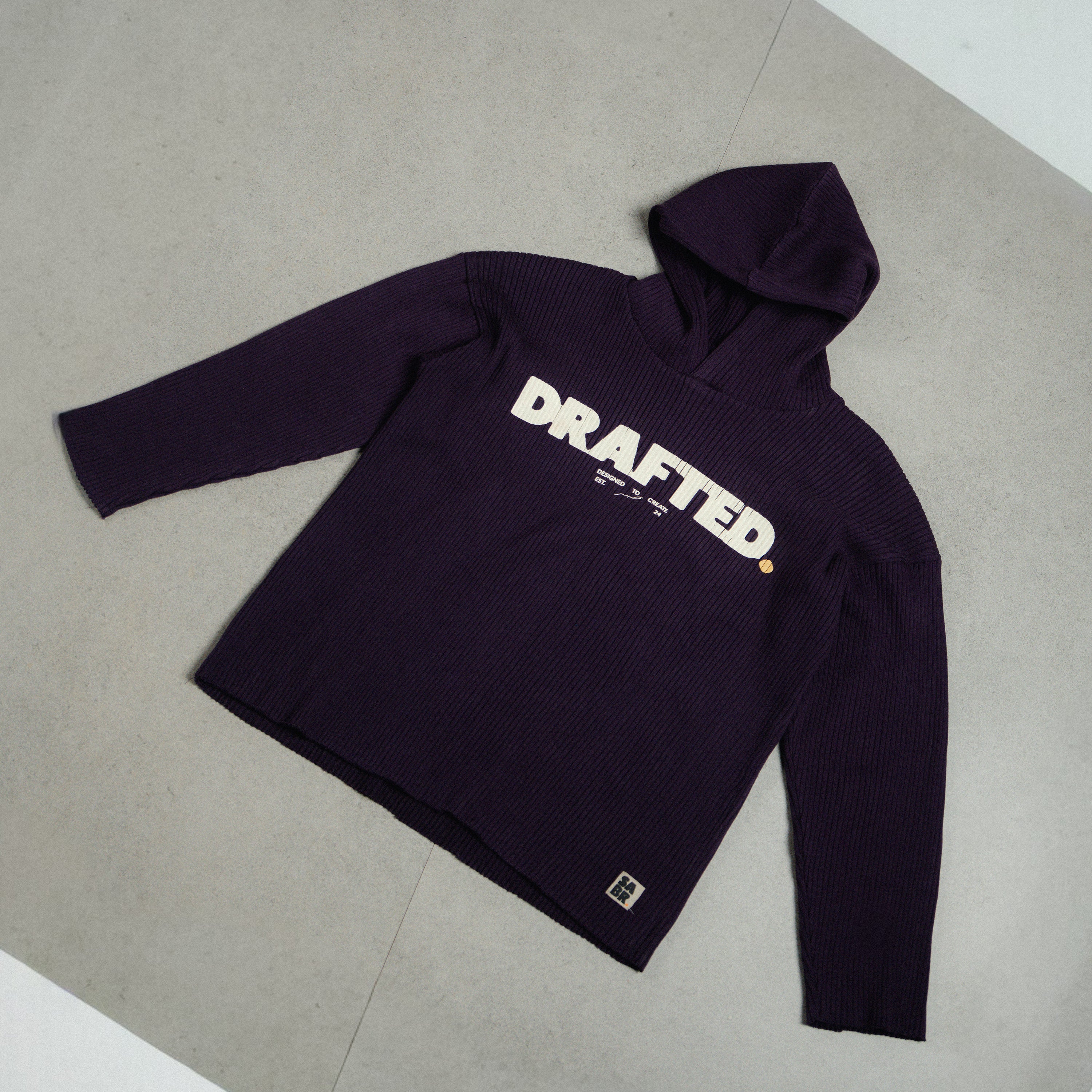 Article 065 // DRAFTED Ribbed Hoodie