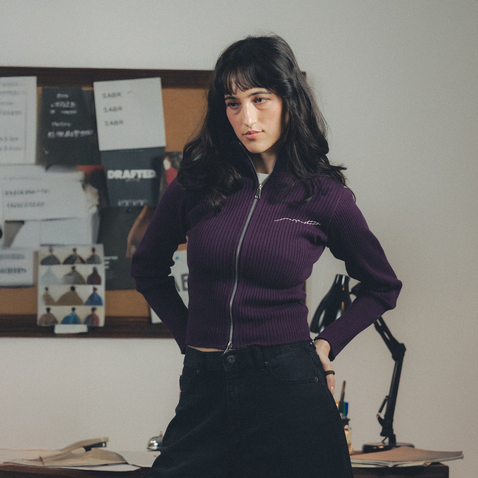 Article 066 // DRAFTED Ribbed Jacket