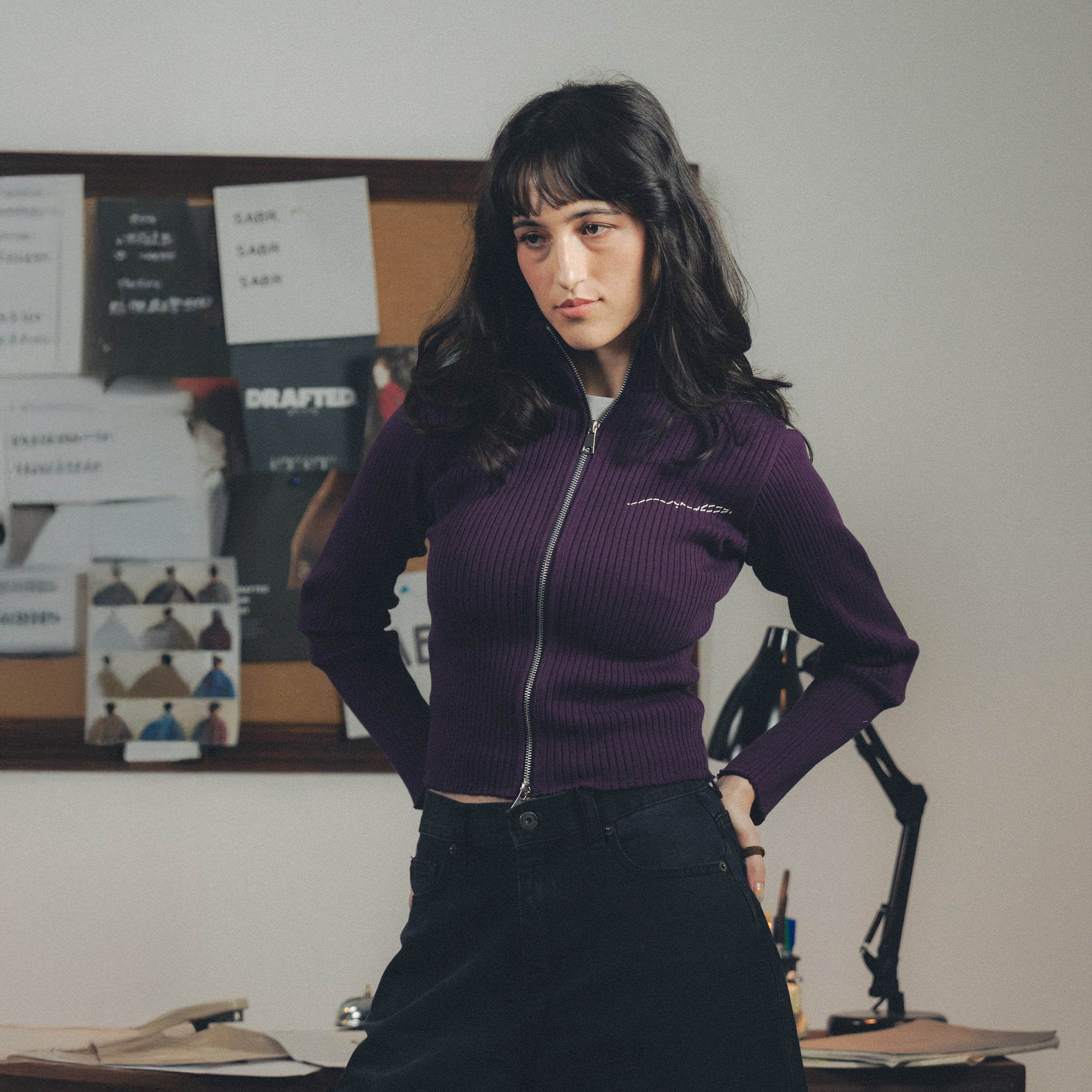 Article 066 // DRAFTED Ribbed Jacket