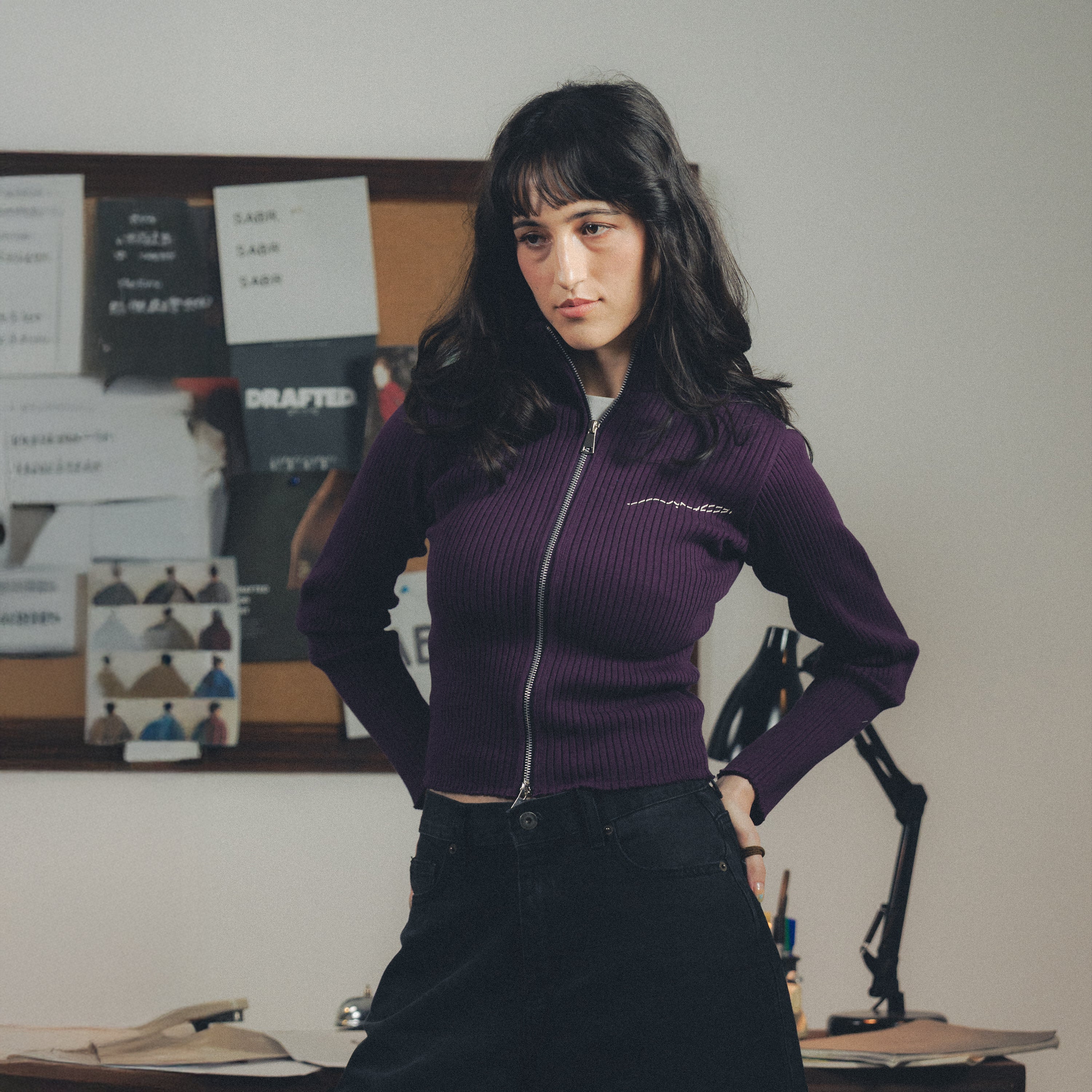 Article 066 // DRAFTED Ribbed Jacket