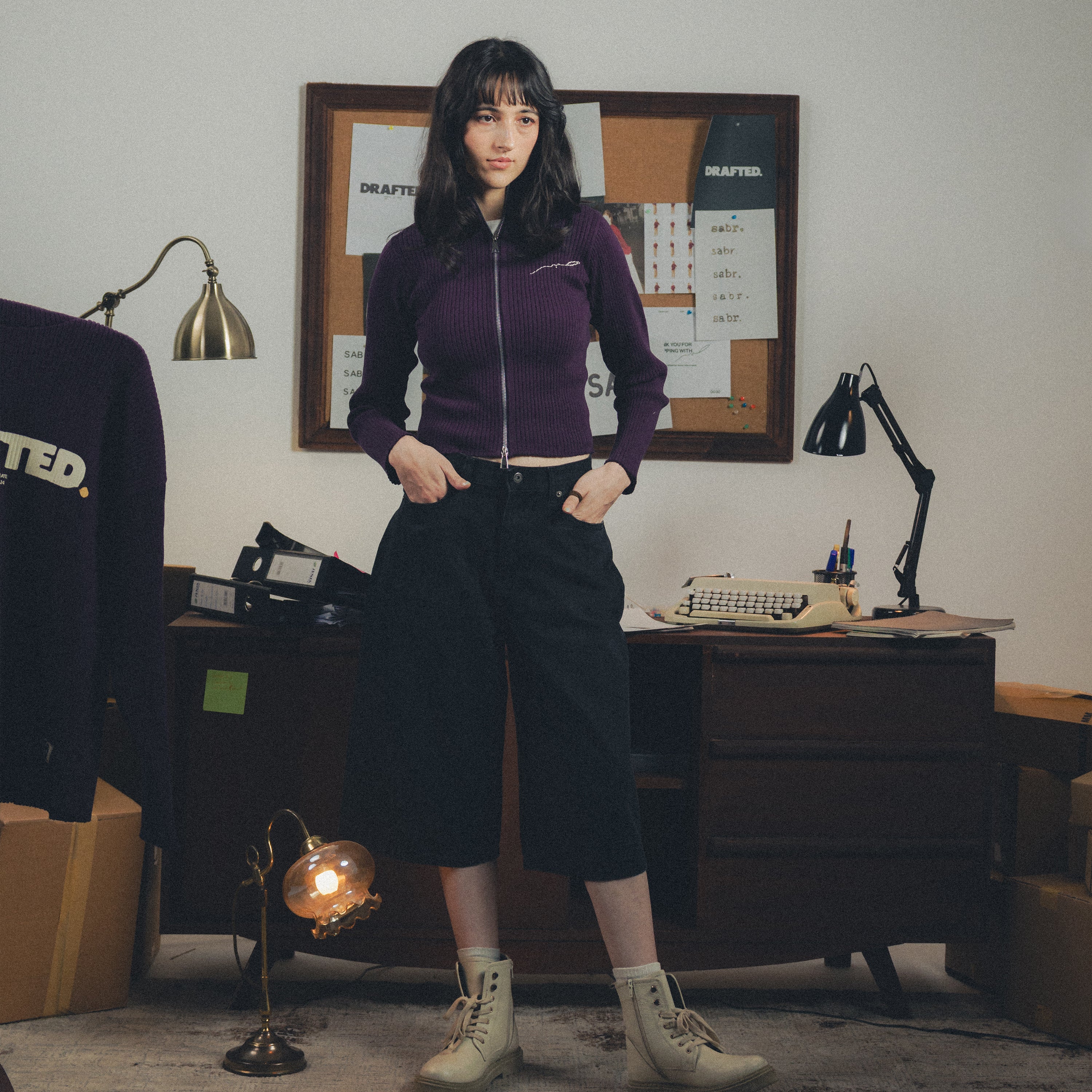 Article 066 // DRAFTED Ribbed Jacket