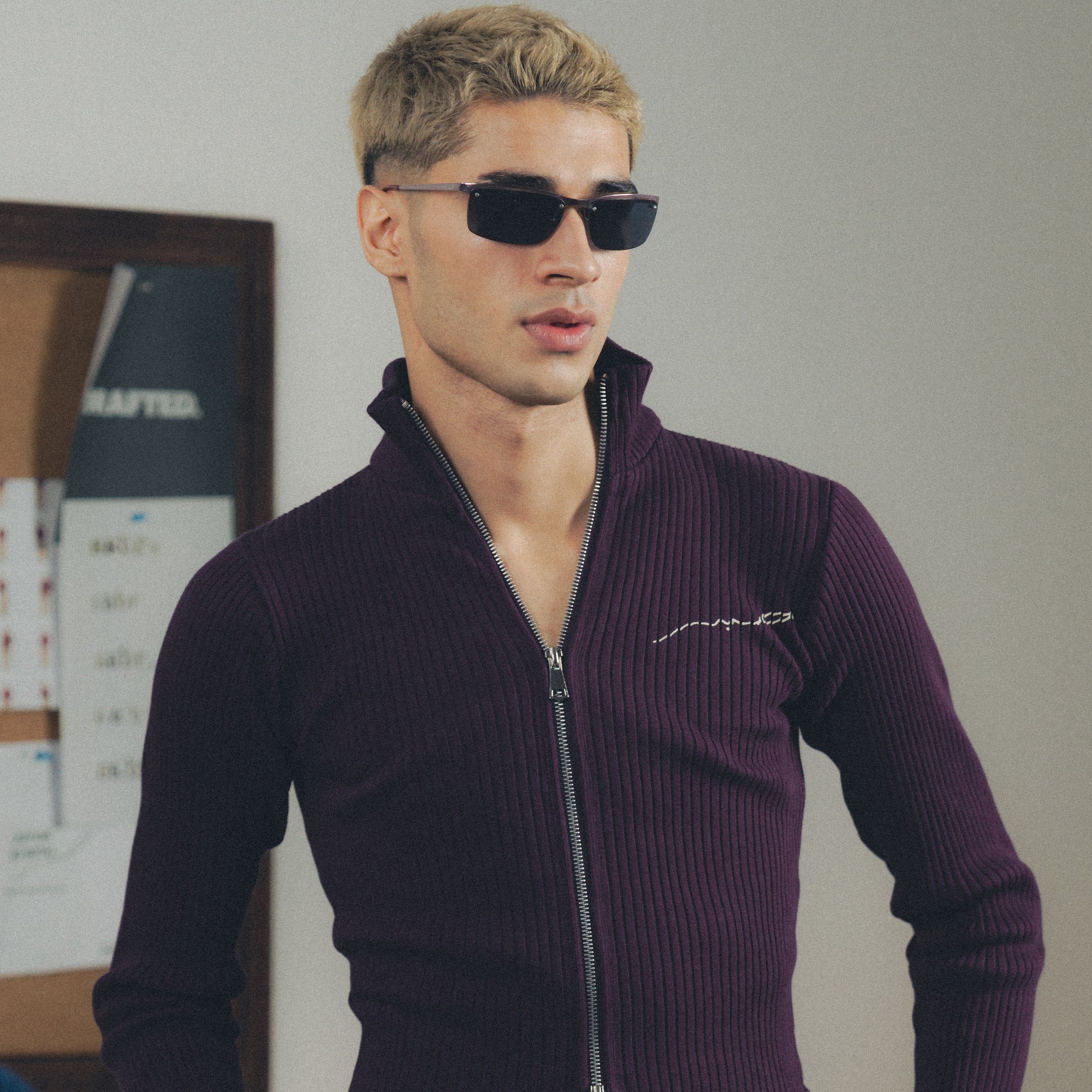 Article 066 // DRAFTED Ribbed Jacket