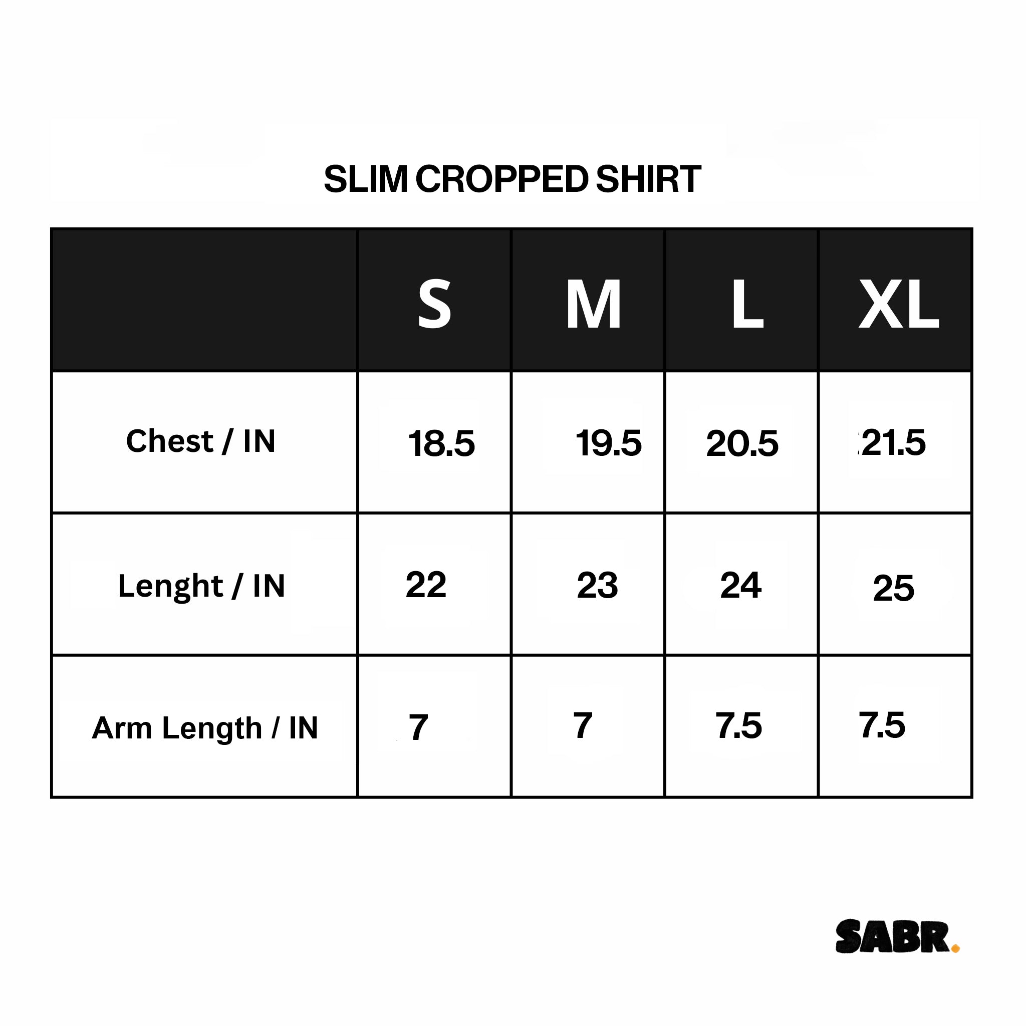 Article 045 // Slim Cropped Shirt